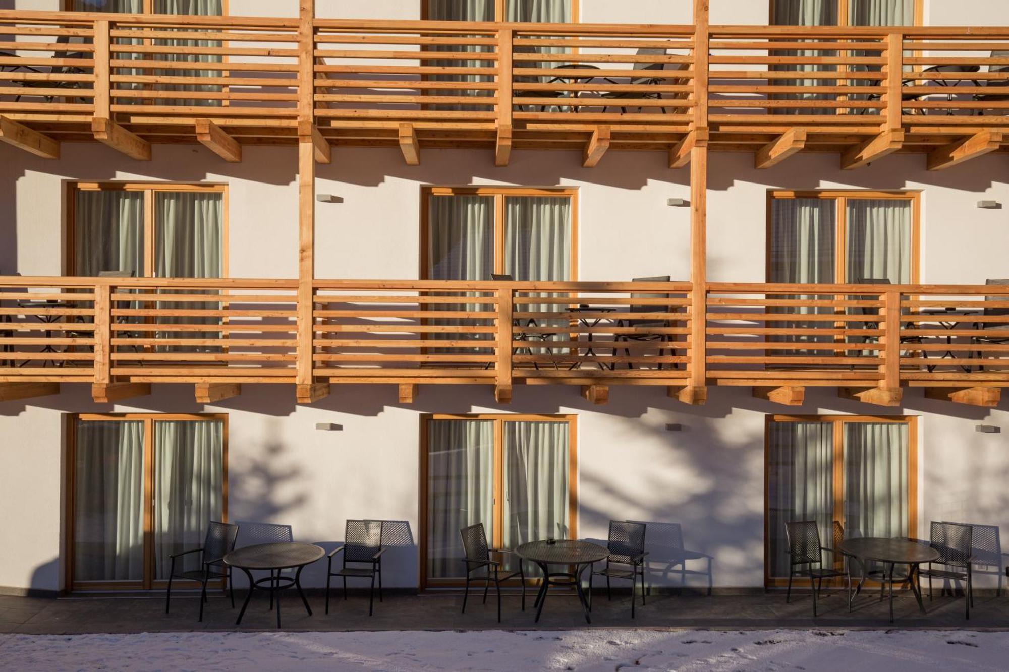 Chalet Marcora Campitello di Fassa Luaran gambar